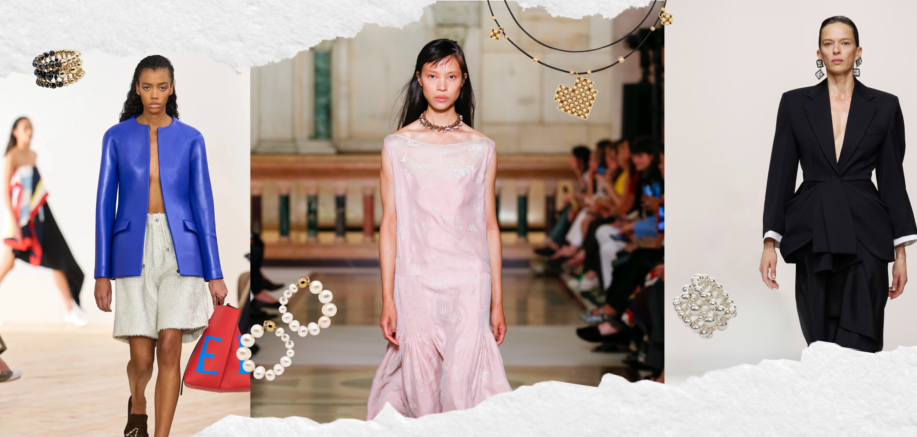 Spring 2026 fashion trends with pas de marque jewelry styling