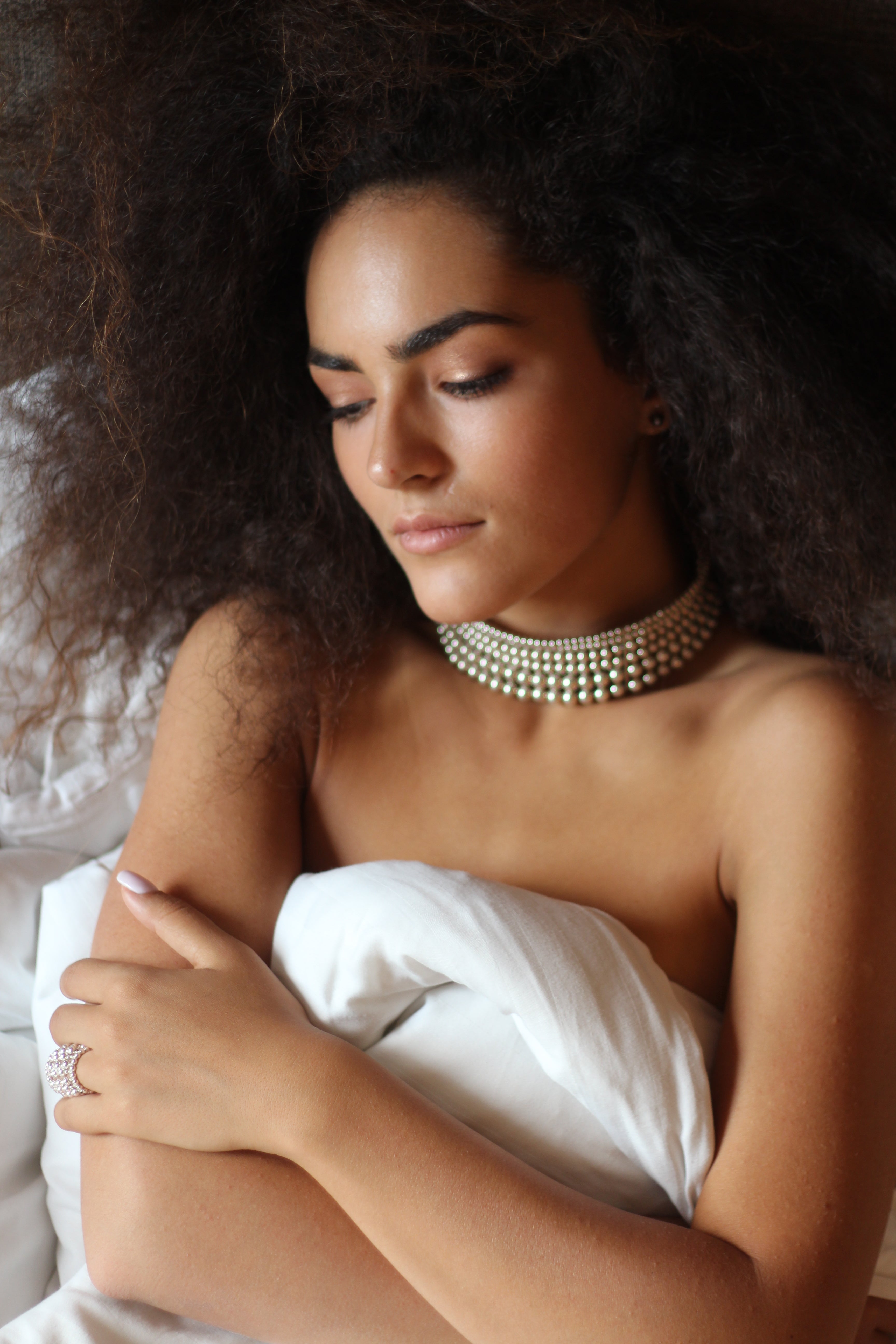 925 sterling silver choker Col Roulé