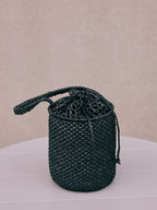 Black raffia bag Le Baril
