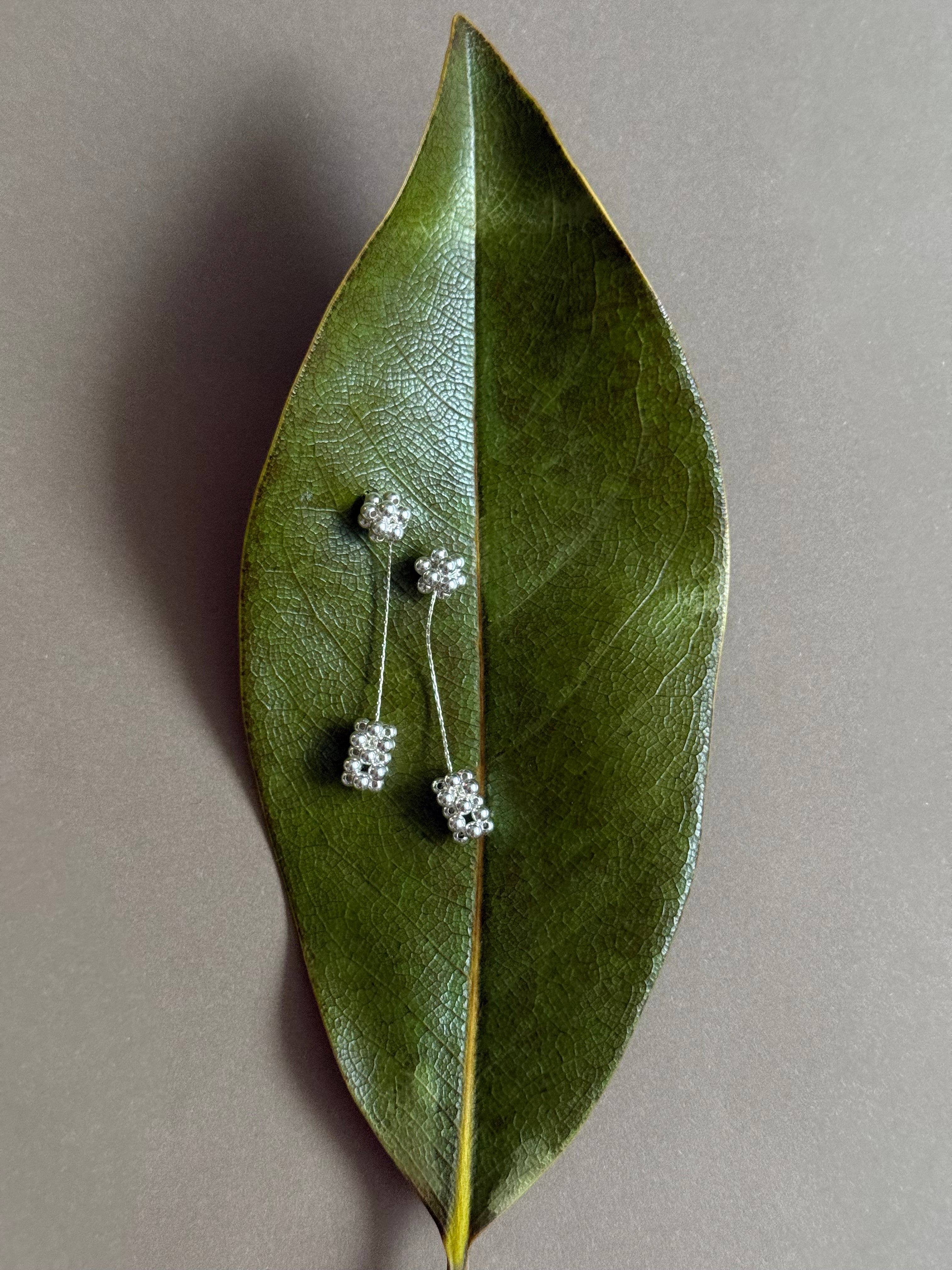 925 sterling silver earrings Pas Le Cube