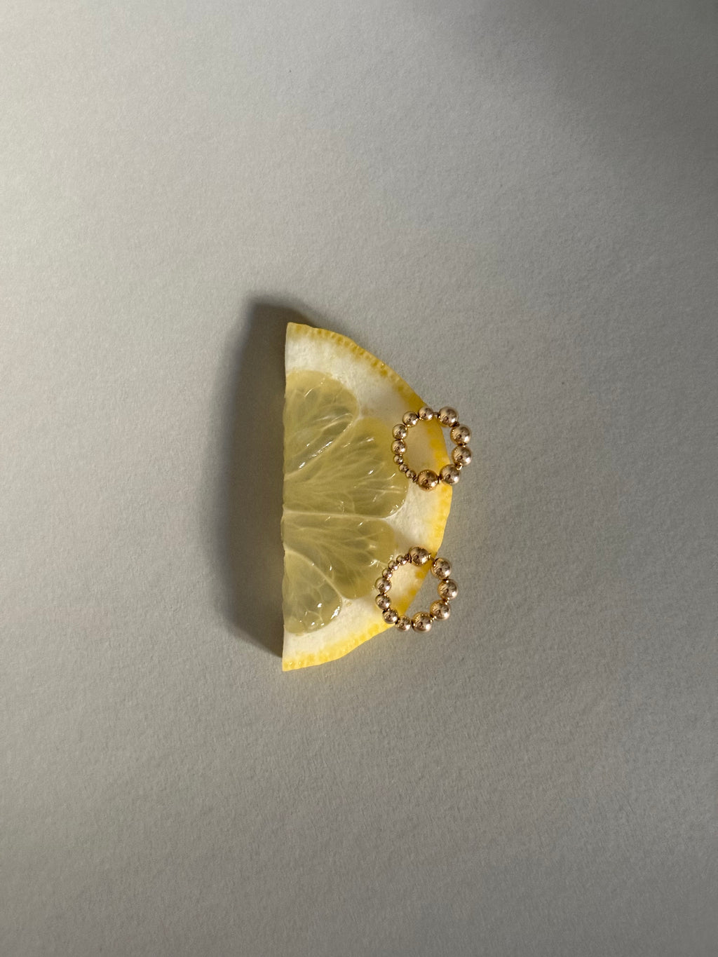 Серьги La Roue - позолота gold-filled