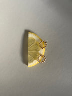 Серьги La Roue - позолота gold-filled