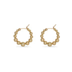 Gold-filled earrings Soufflé