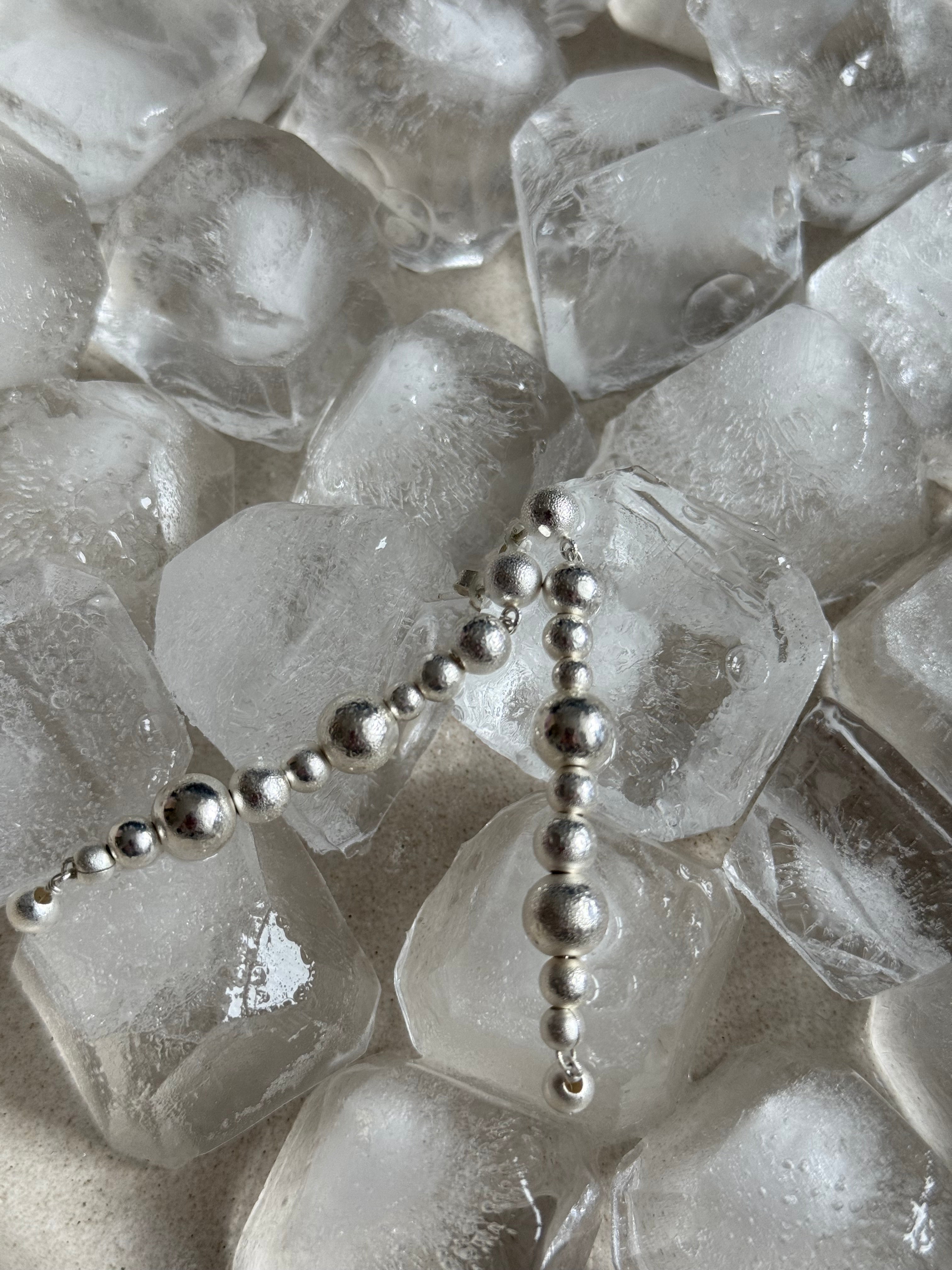 Auskari La Chenille - 925 sudrabs