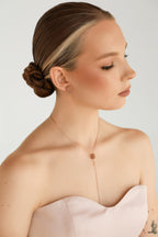 Rose gold-filled earrings Le I