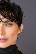 Kaffa auskars Le Collier - apzeltījums gold-filled