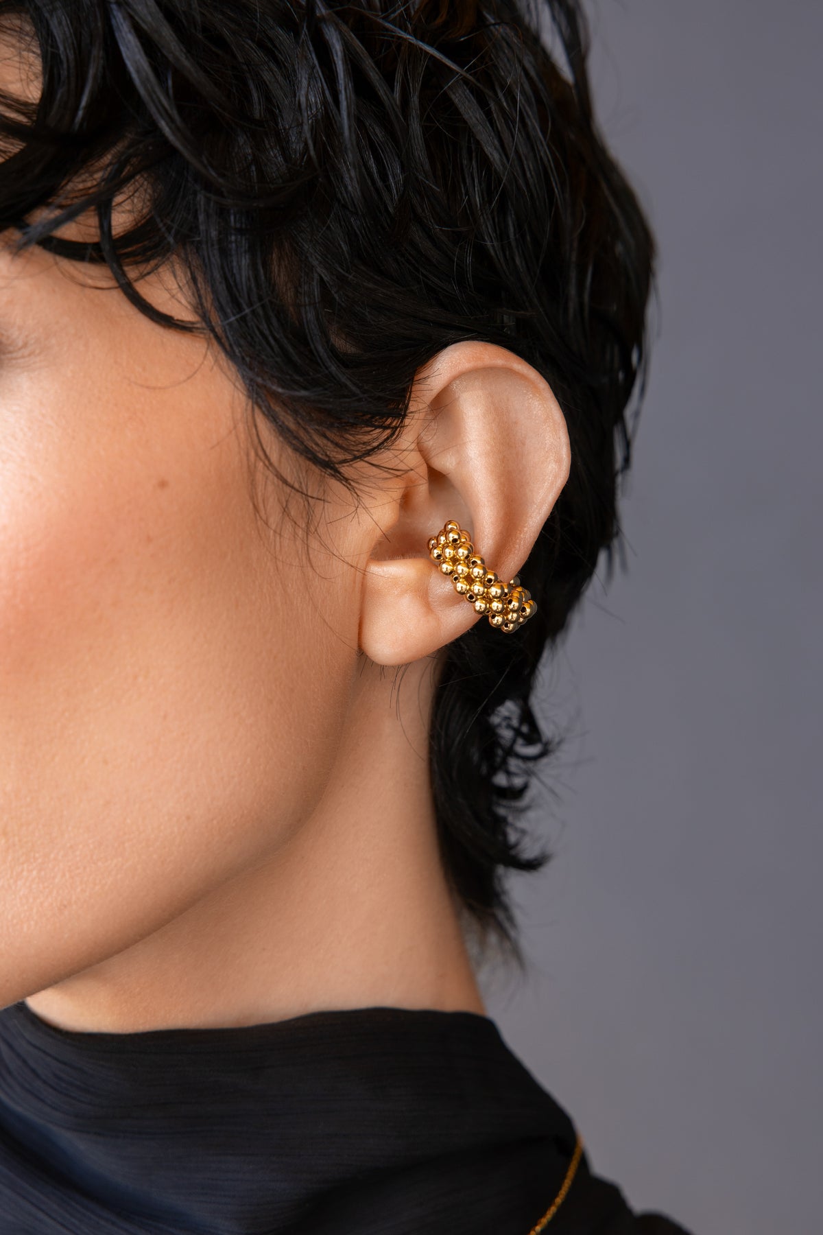 Kaffa auskars Le Collier - apzeltījums gold-filled