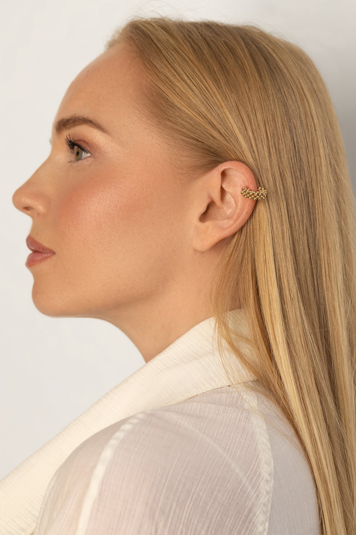Kaffa auskars Le Collier Mini - apzeltījums gold-filled