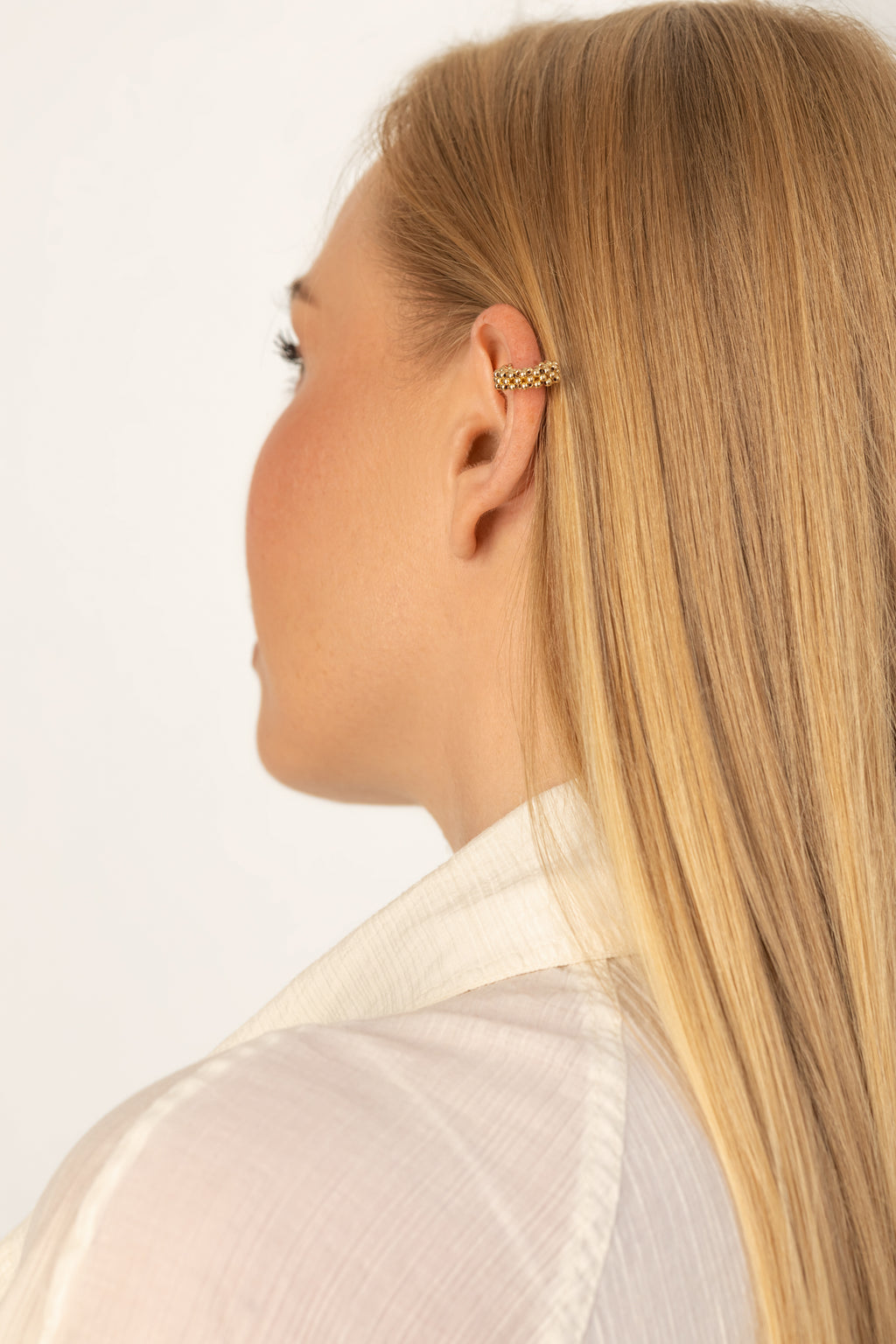 Kaffa auskars Le Collier Mini - apzeltījums gold-filled