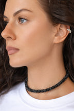 Kaffa auskars Le Collier Mini - 925 sudrabs