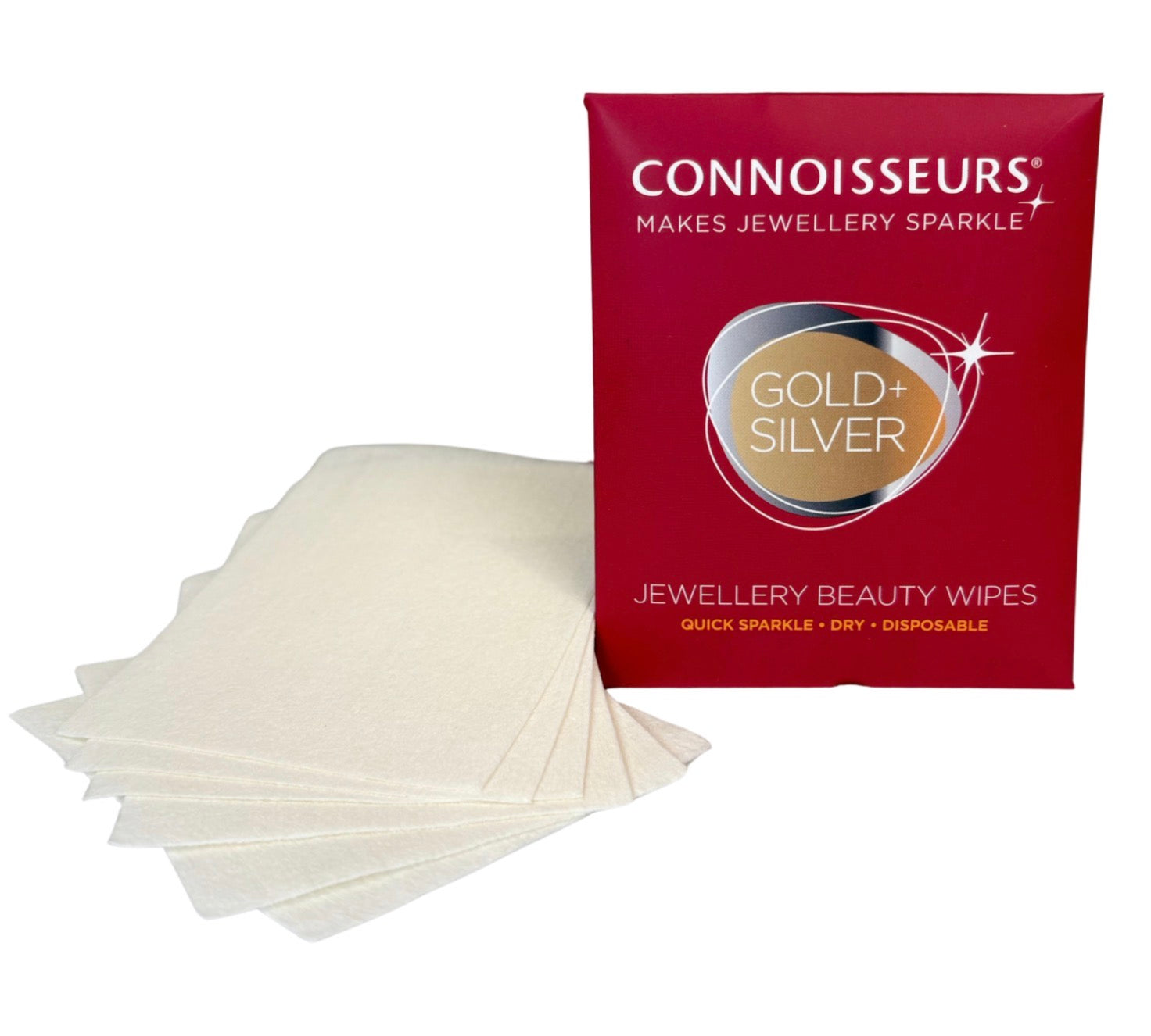 Connoisseurs jewelry wipes 6 pack