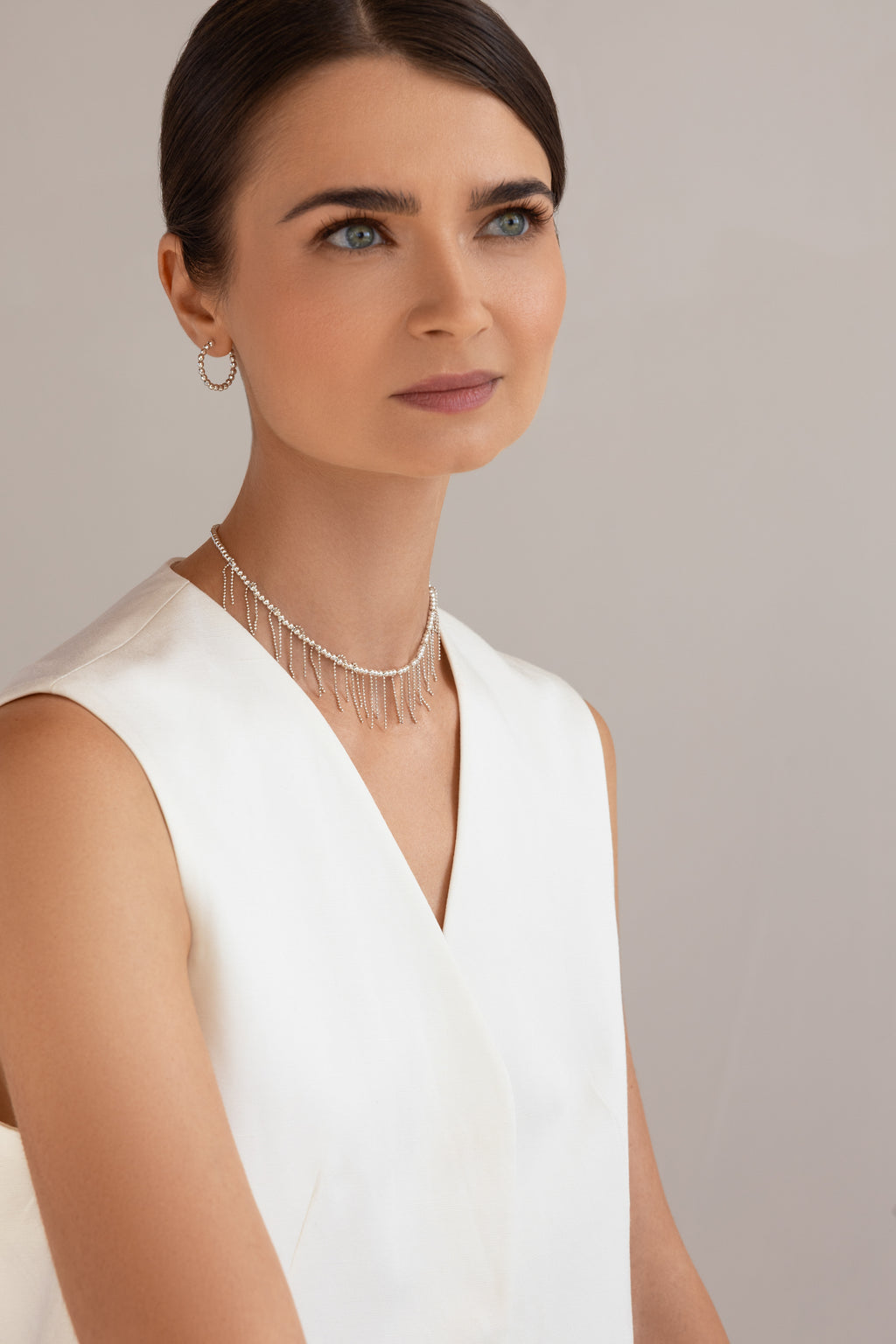 925 sterling silver choker La Méduse