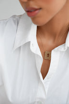 Gold-filled necklace Le O