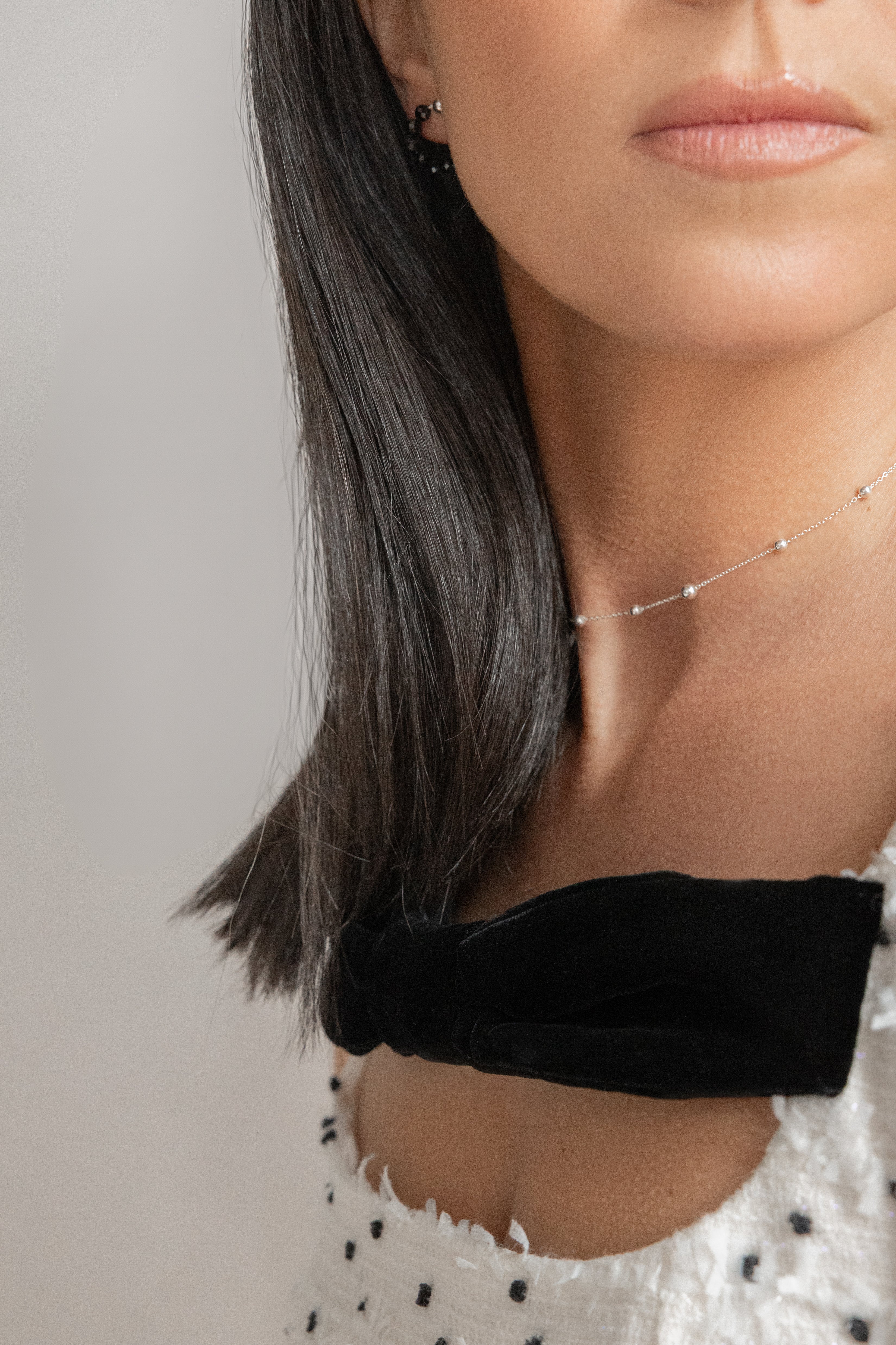 925 sterling silver choker Pétanque