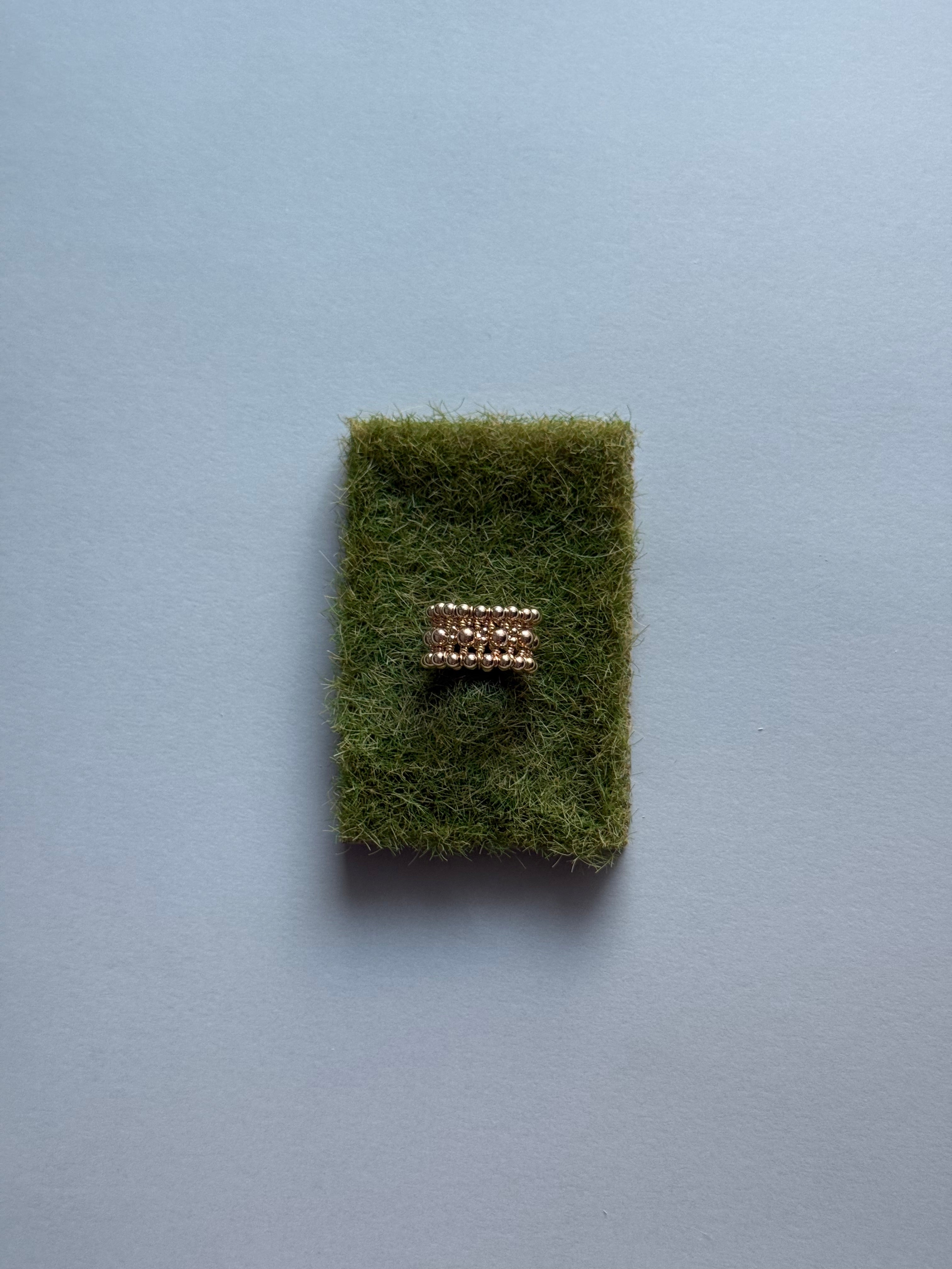 Gredzens La Bague Mini - rozā apzeltījums gold-filled