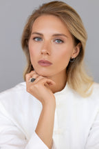 Gredzens La Bague Duo - 925 sudrabs, hematīts