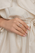 925 sterling silver ring H
